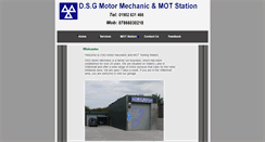 Desktop Screenshot of dsgmotormechanic.co.uk